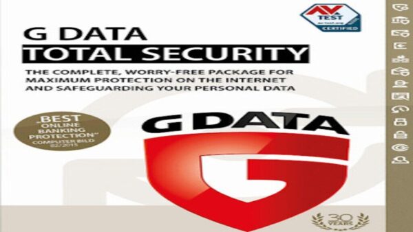 G DATA TOTAL SECURITY , ANDROID, MAC, IOS1 DEVICE 1 YEARG DATA KEY